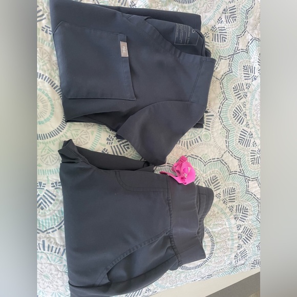 Figs Other Figs Scrub Set Quiet Navy Excellent Condition Poshmark